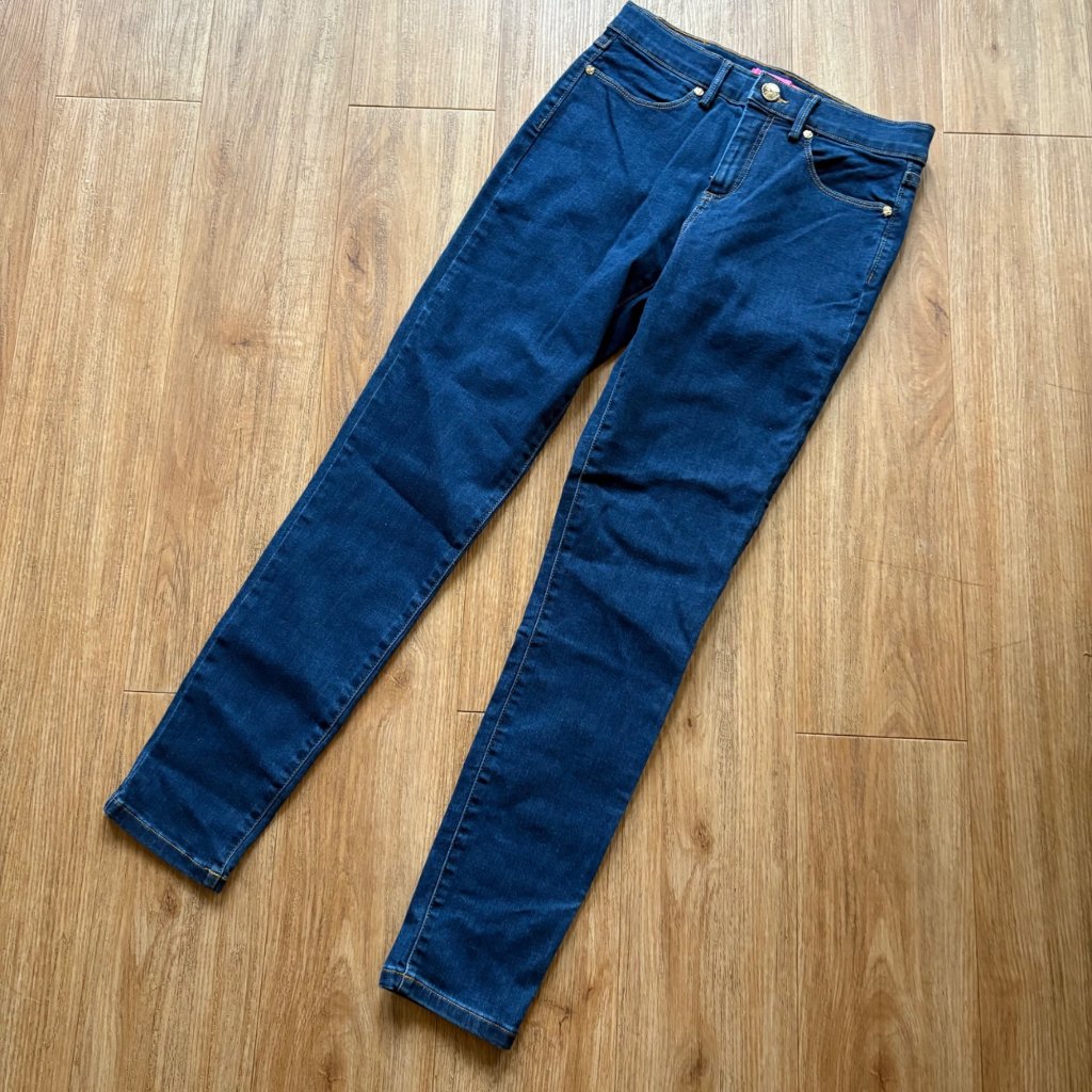 Lilly Pulitzer Eagan High Rise Super Skinny Jeans Blue Nwt Women’s Size 4